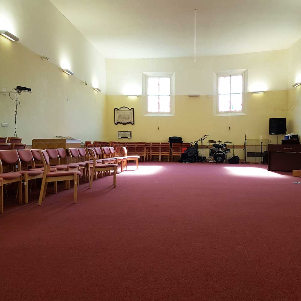 Image of our hall to hire at St Peter's Baptist Church